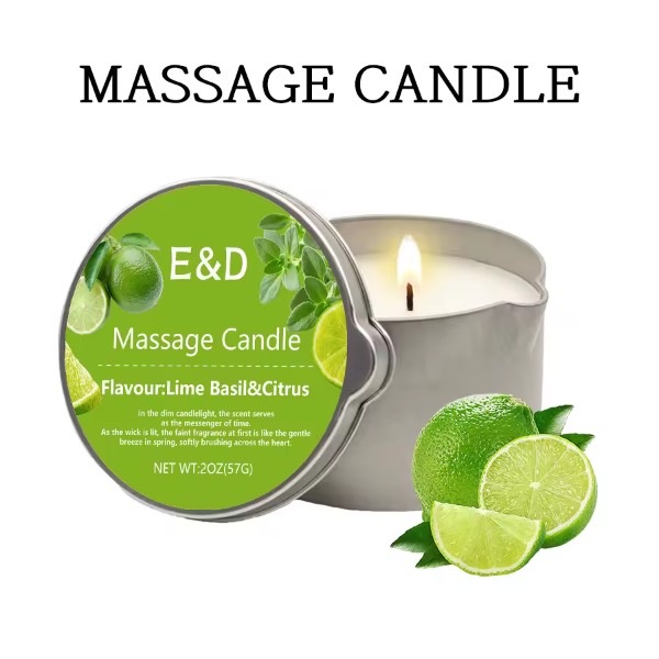 Massage Oil Candle (Lime Citrus)
