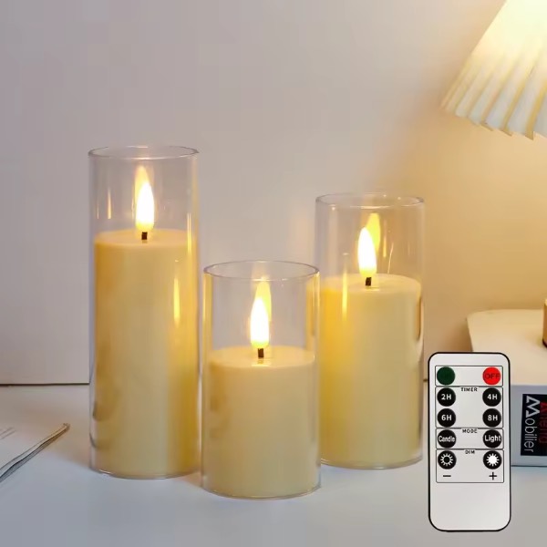 LED Flameless Candles with Remote