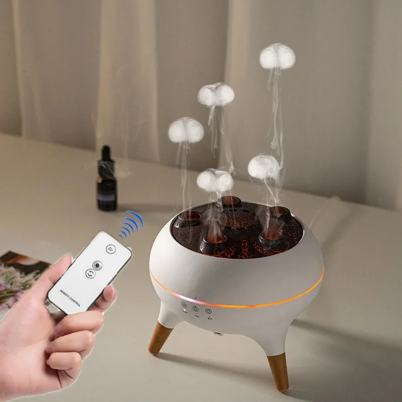 Dynamic Jellyfish Air Humidifier with Essential Oil Diffuser - 250ml