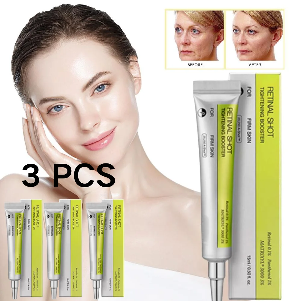 Korean Retinol Moisturising Eye Cream - Anti-Aging Essence (3pcs)