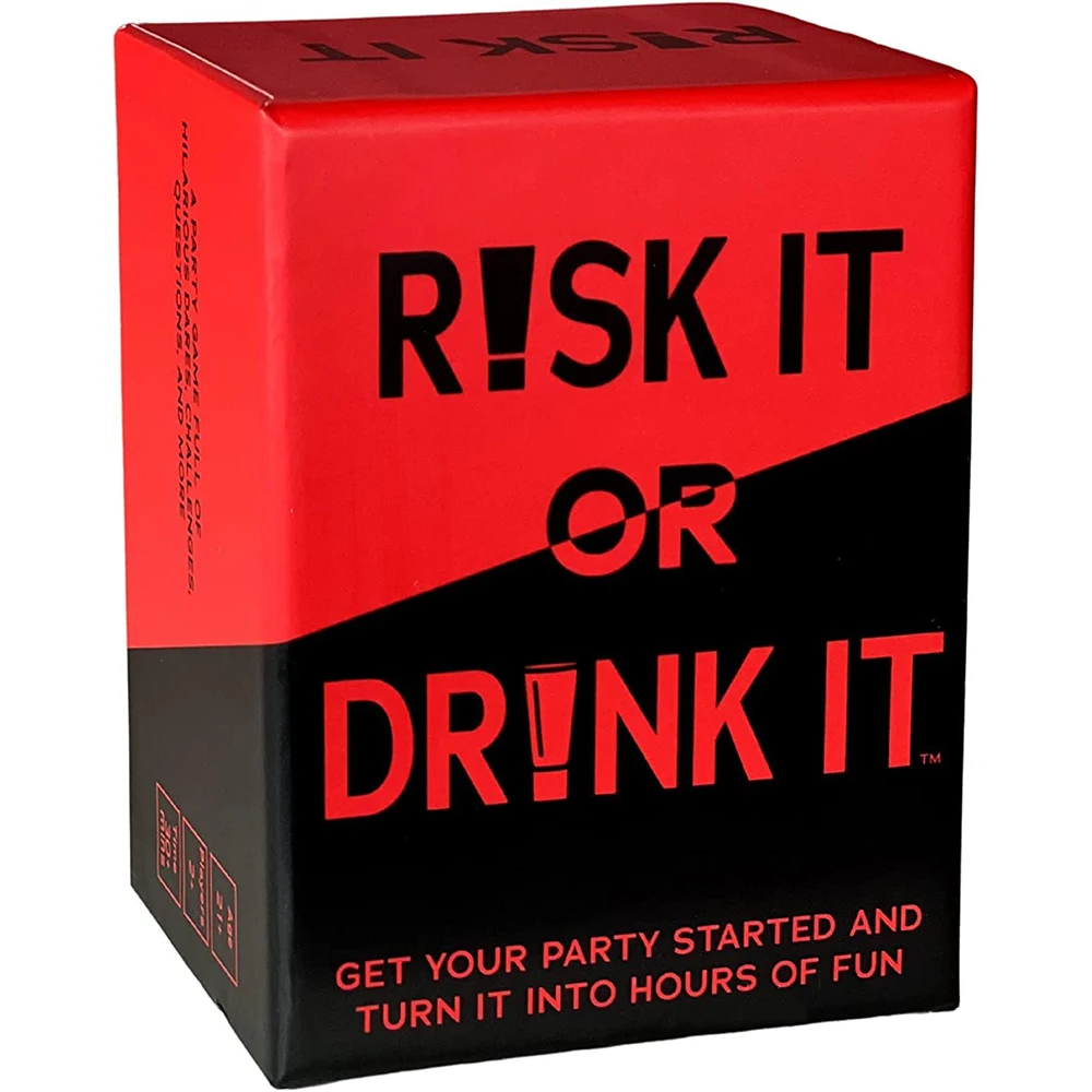 Risk It Or Drink It (Adult Party Card Game)