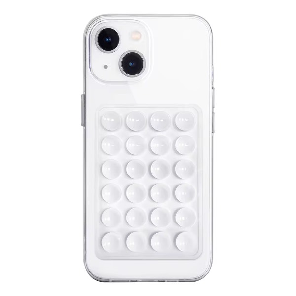 Candy Colour Silicone Suction Phone Case Mount