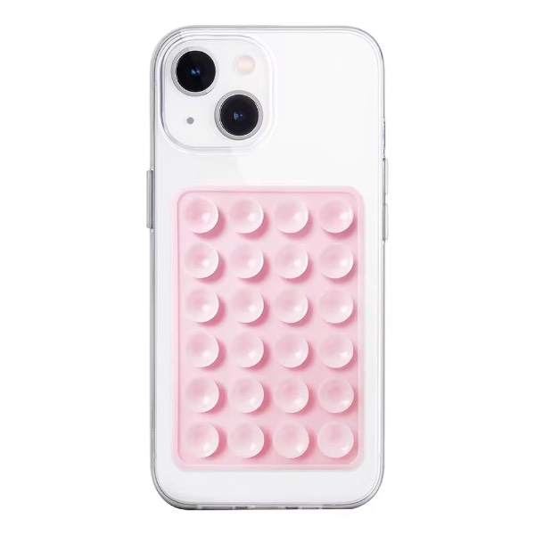 Candy Colour Silicone Suction Phone Case Mount