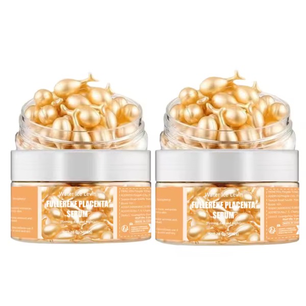 50Pcs Collagen Face Care Capsules - Anti-Aging Serum/Hyaluronic Acid